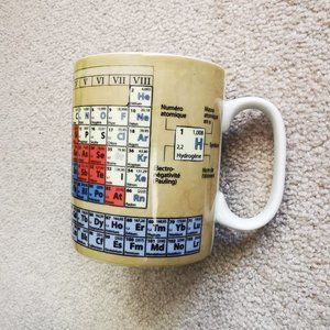 Konitz Periodic Table of Elements Mug - French